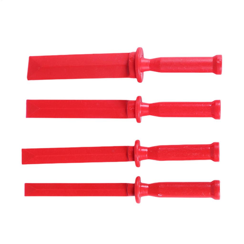 Wheel Weight Removal Tool Rim Adhesive Cleaning Chisel Scraper Set Tire Adhesive Remover Tool for Commercial Home Garage