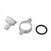 Efficient Aluminum Water Pump Connector with Rubber Gasket 1 3 Inch Sizes