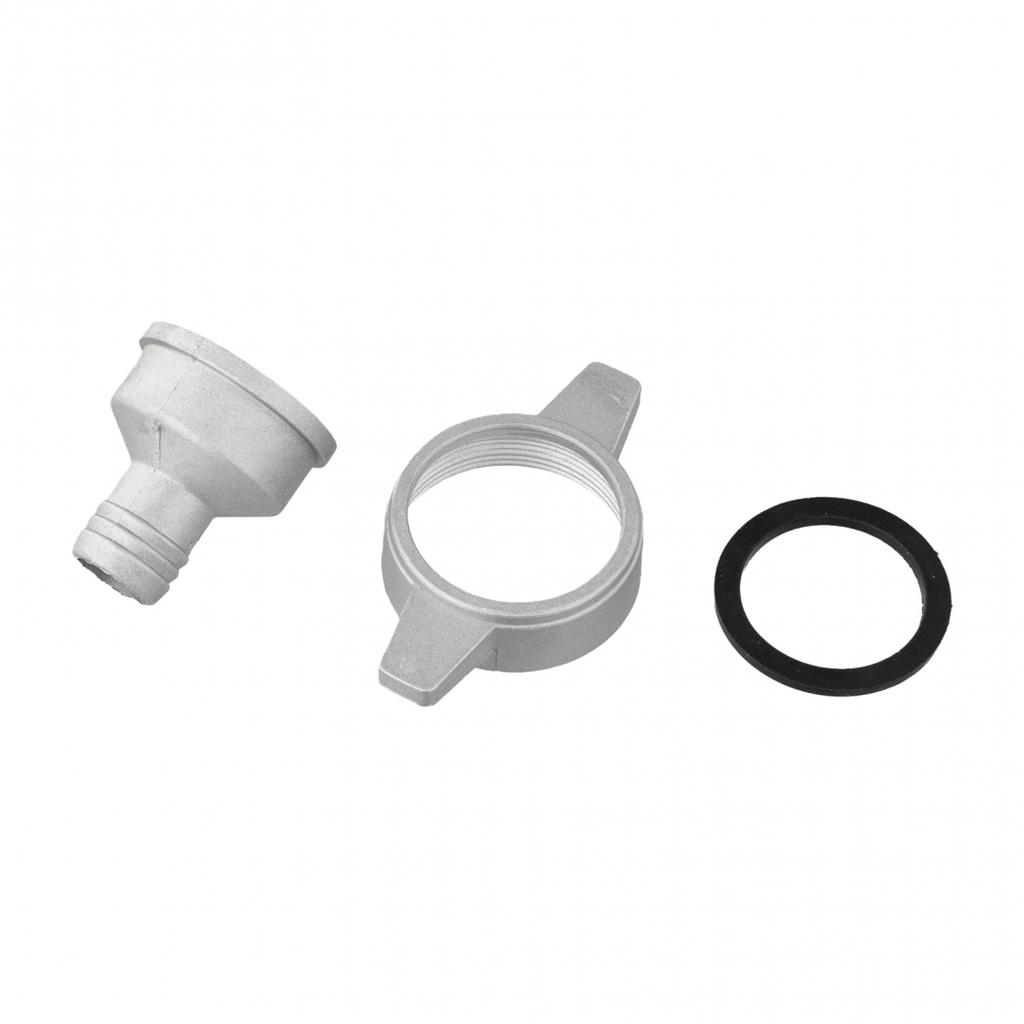 Efficient Aluminum Water Pump Connector with Rubber Gasket 1 3 Inch Sizes