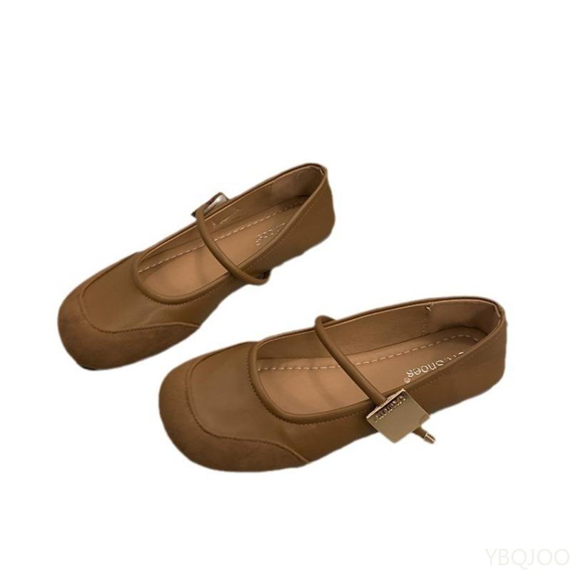 Fashion Spring women's outdoor shoes retro round toe cute casual fashion simple comfortable versatile women's single shoes