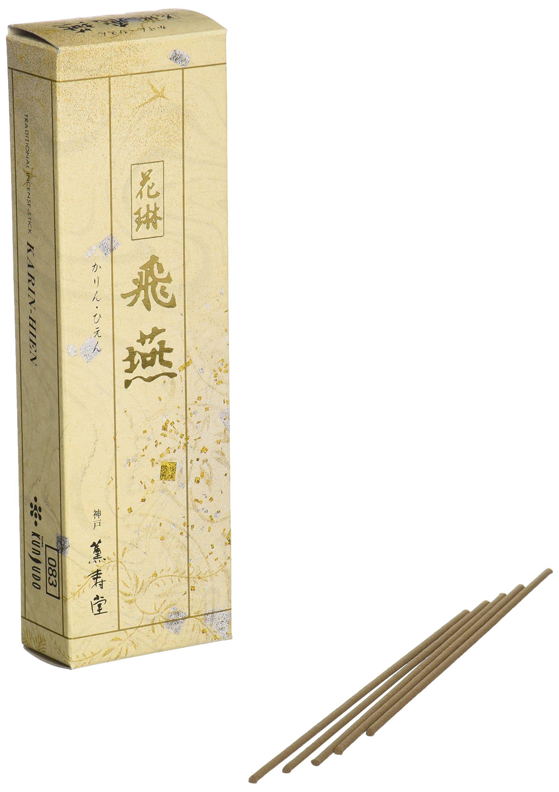 

Karin Series Kunjudo Incense Sticks Hanarin Hien Rose Pack #83