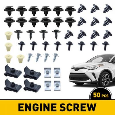 Under Engine Cover Clips Underbody Mudguard Shield Screws for Toyota Lexus Us EV