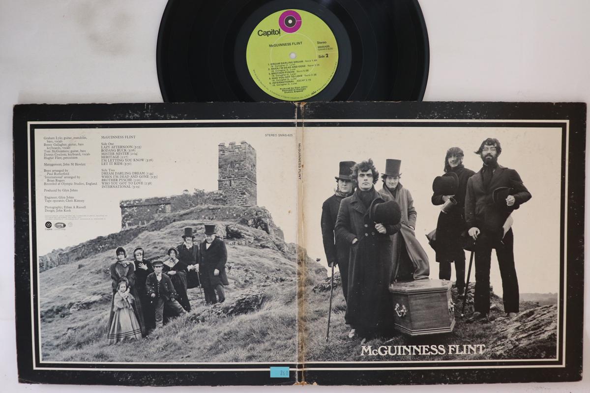 

LP Record MCGUINNESS FLINT Mcguinness Flint SMAS625 CAPITOL 1970 US Rock Used