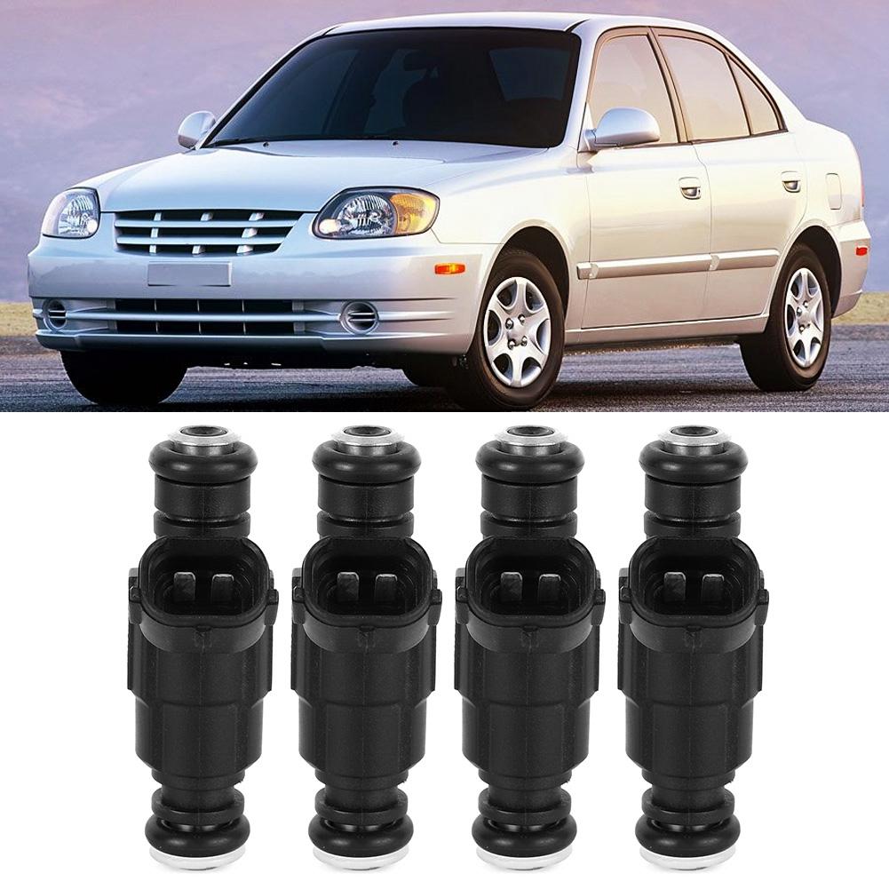 4 Stück Kraftstoffeinspritzdüse Ersatzteile 35310 22600 Passend für Hyundai Accent 2000 2005
