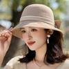 Bow Sunscreen Hat Women's Summer Sweet Elegant Fashion Basin Hat Mountain Climbing Travel Sun Hat