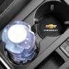 Car Cup Holder Pad PU Leather Slot Non-slip Coaster Mat For Chevrolet Cruze Malibu Sail Spark Captiva Equinox Trax AVEO Lova