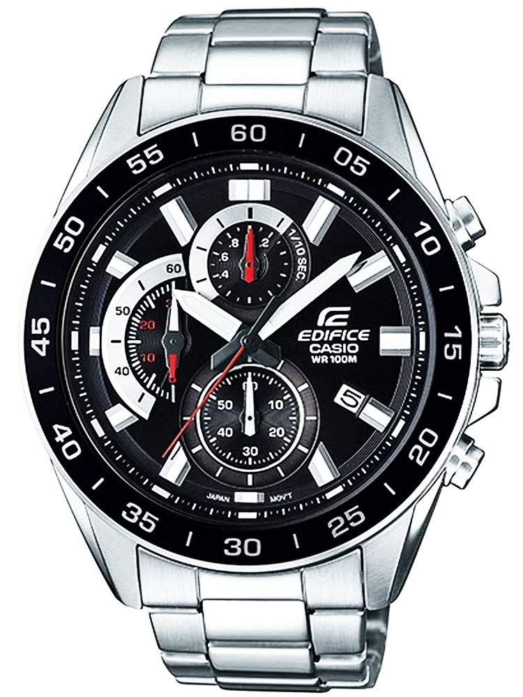 

CASIO EDIFICE 100m Water Resistant Chronograph EFV-550D-1AVUDF Men s Watch
