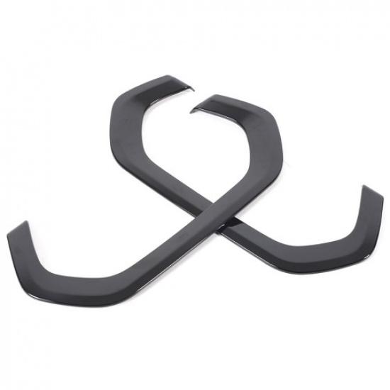 Glossy Black Rear Exhaust Muffler Tail Pipe Trim For Subaru Forester SL 2025+