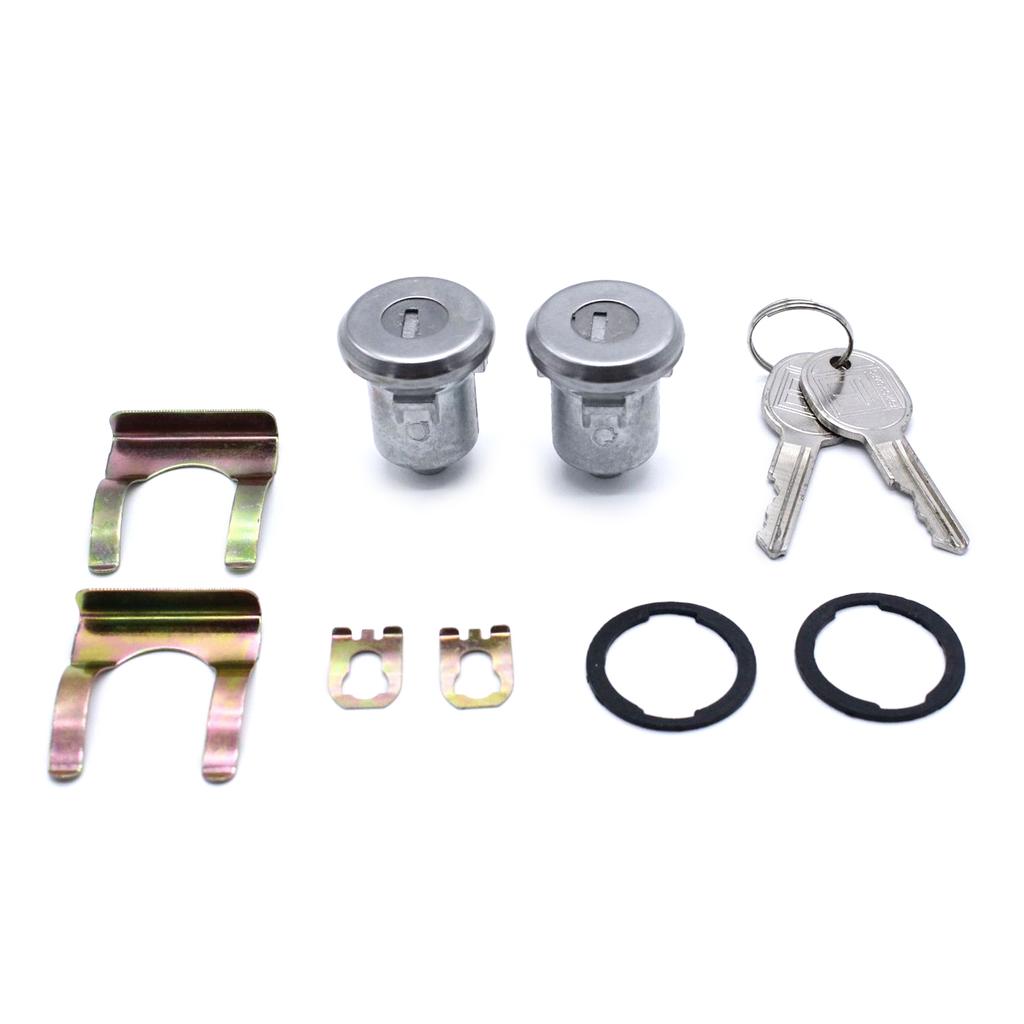 Locking Cylinder For Chevy Chevrolet GMC Truck SUV Oldsmobile Car Door Lock Keys Set Replaces 5070006