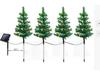 Solar LED Christmas Tree Lights for Outdoor Lawn and Courtyard Decoration