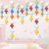 Cartoon Paper Fish Banner Sea Theme Paper Garlands Kindergarten Window Decoration
