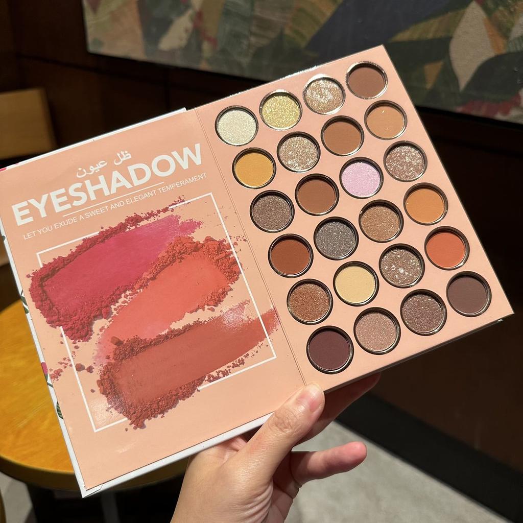 Multifunctional Eye Shadow Book 43 Colors Makeup Highlighter Blusher All In One Palette