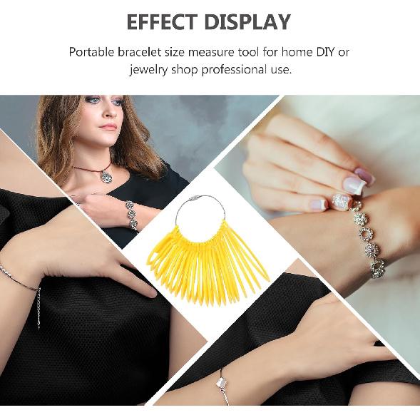 Operitacx 1pc Bracelet Measuring Tool Bangle Bracelet Cuff Measure Tool Cuff Bracelet Sizer Measurement Ring Jewelry Gauge Ring Measurer and Ring