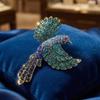 Luxury Rhinestone Bird Brooches for Women Unisex Fashion Animal Pins Friend Event Party New Gifts Jewelry Decoration Accessories