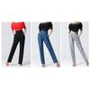 Hohe Taille Damen Latein Modern Dance Hose Professionelles Enges Bündchendesign Hose Dame Ballsaalhose Tasche