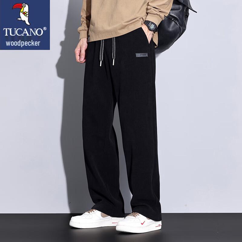 TUCANO Men's Casual Straight-Leg Drawstring Pants