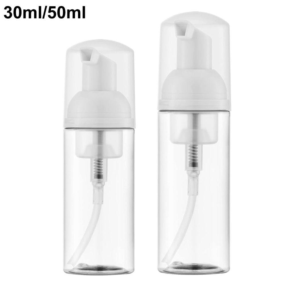 Clear Empty Bottle Plastic Empty Soap Bottle Portable Foam Bottle Cosmetics Packaging