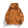 Men Hooded Casual Outdoor Jacket Windproof Waterproof Hiking Sports Coat