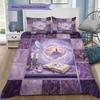Cartoon Pattern Bedding Quilt Set Quilt Cover Pillowcase Home Decoration Birthday Gift (1 * duvet cover + 2 * pillowcase, without core)