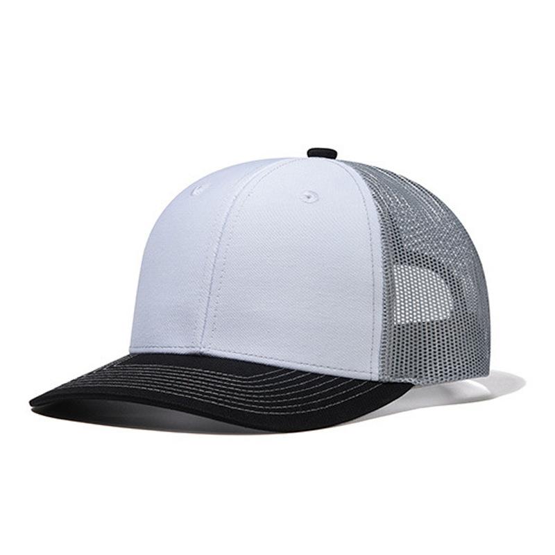 Customized Printed Logo Slightly Curved Brim Duck Tongue Hat Women's Outdoor Sunshade Net Caps Men's Hiking Baseball Hats