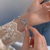 Fashion Ins Blue Planet Bracelet For Women Goth Six-pointed Star Bracelet Teen Jewellery Hip Hop Party Girl New Jewelry