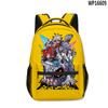 Zaini Scolastici Giovanili Novità Harajuku Kpop Unisex Gachiakuta Borse da Viaggio Stampa 3D Oxford Impermeabile Zainetti a Spalla