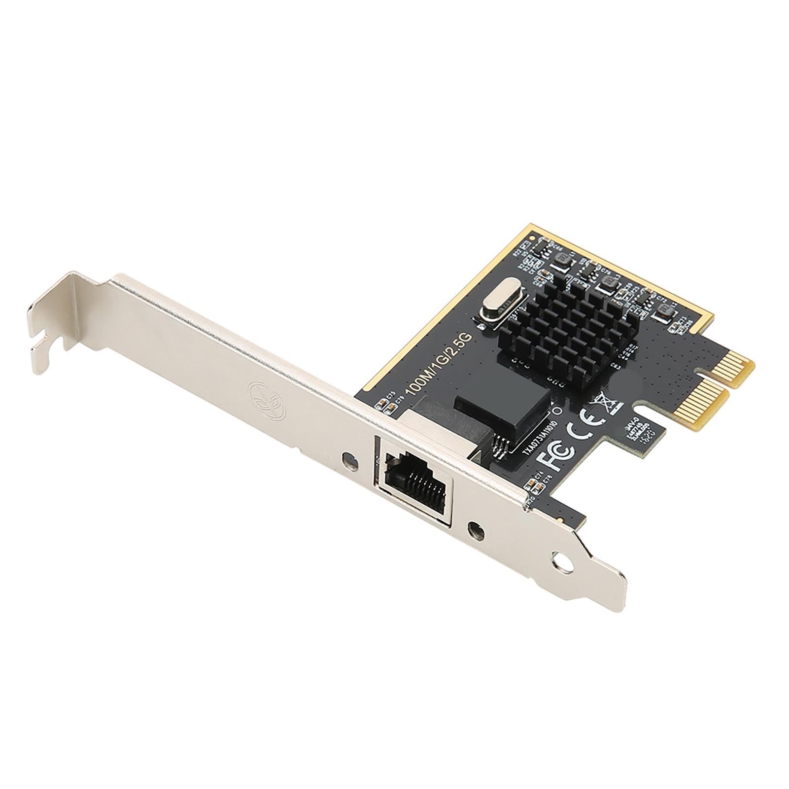 

TXA073 1G Network Card PCIE Gigabit Gaming HighEnd Computer Supplies for Home Office Use
