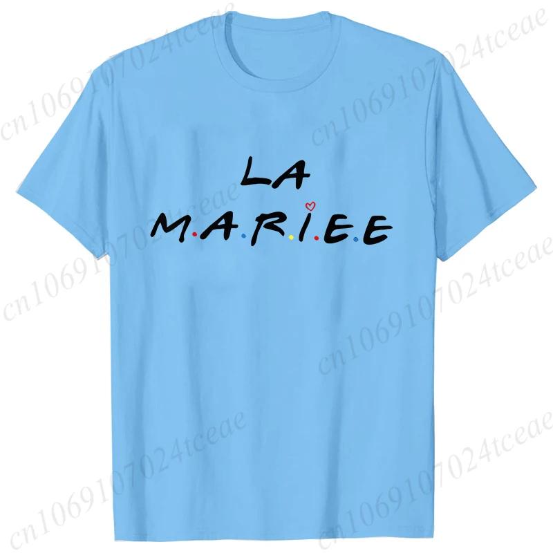 Team De La Marie Tshirt French Evjf Futur Bride Tees Girls Single Farewell Bachelorette Party Tees Bridal Wedding Party Shirt