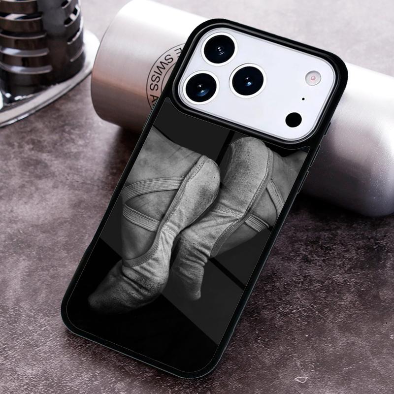 Ballerina Ballet Shoes Dance Girl Phone Case For iPhone 17 16 15 14 13 12 11 Pro Max Plus 17Air Soft Silicone Cover