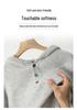 Men's Thick Warm Knit Wool Hoodie - Casual Loose-Fit Sweater for Autumn & Winter