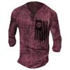 Men'S Shirt T-Shirt Casual Wear Long-Sleeve Printing Fashion Design Comfortable
