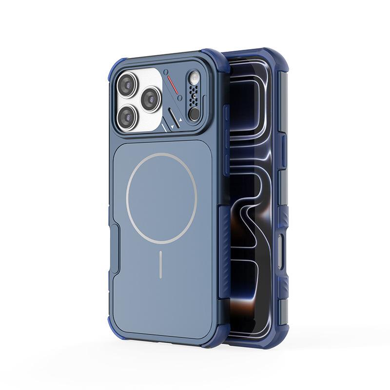Applicable iPhone11promax Shield Magnetic Mobile Phone Case Apple 11 Anti-drop Mobile Phone Case 11Promax Case