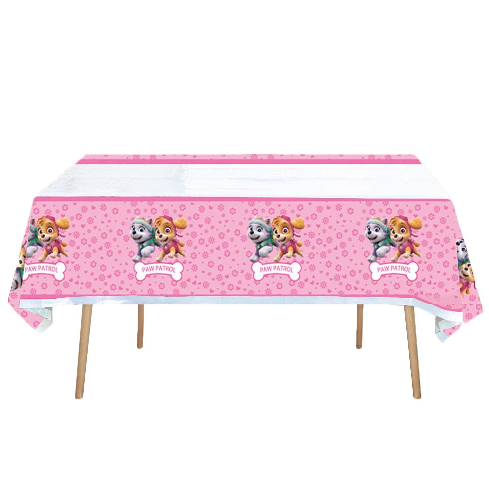 

Скатертина Щенячий Патруль Декор для Дня Народження Собаки Скай Одноразова Скатертина Покриття для Столу Дитячий Душ Дитячі Іграшки Подарунки Приладдя для Вечірки 1 Piece