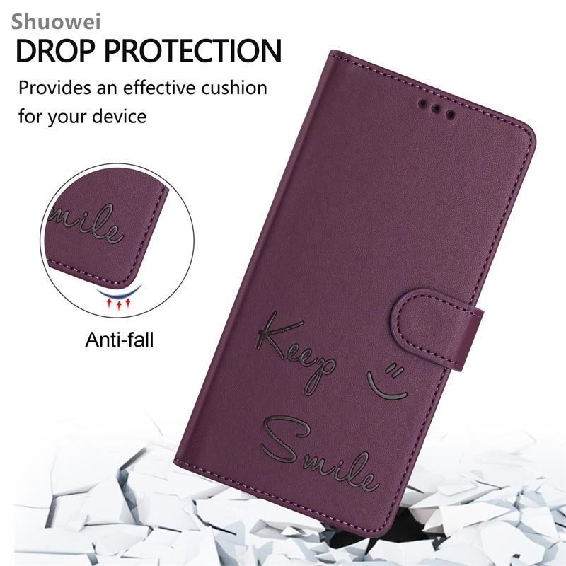 For Huawei Enjoy 7S 9S 80S 10 20 50 80 SE Pro Plus 4G Case Flip Leather Wallet Cover Card Slot Stand Wrist Strap