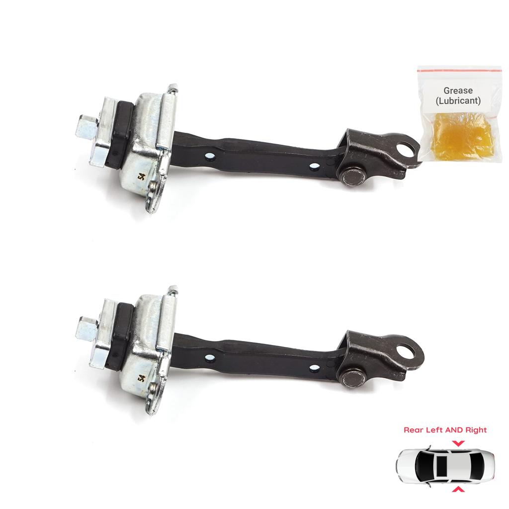 EDP1462-1 2 Pieces Rear Door Stop Check Assy Limiter Strap for Skoda Fabia MK1 I 6Y 1999-2008 4/5 Door Praktik 6Y0839249C