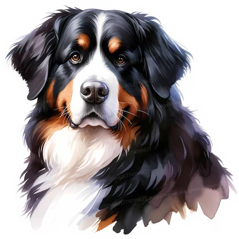Berner Sennenhund Autoaufkleber Vinyl-Abziehbild Wasserdicht Heckscheibe Motorrad Wohnmobil Stoßstange LKW Laptop Dekoration Y195 E-15cm Longest Side gray