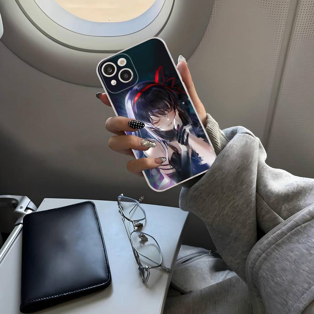 Cute Anime Puella Magi Madoka Magica For IPhone 17 16 15 14 13 12 11 Pro Max Plus Mini Funda For Transparent Cover
