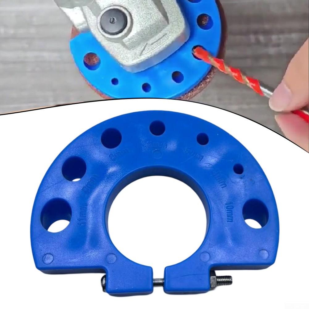 Efficient Drill Bit Sharpener with Adjustable Notches for Different Size Bits