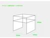 Nordic acrylic sofa living room transparent blue double storage coffee table design bedside table corner table