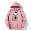 Skull and Letter Print Hoodie Casual Sports Outdoor Pullover Long-sleeved Fun Pattern Sweatshirt Unisex Holiday Gift