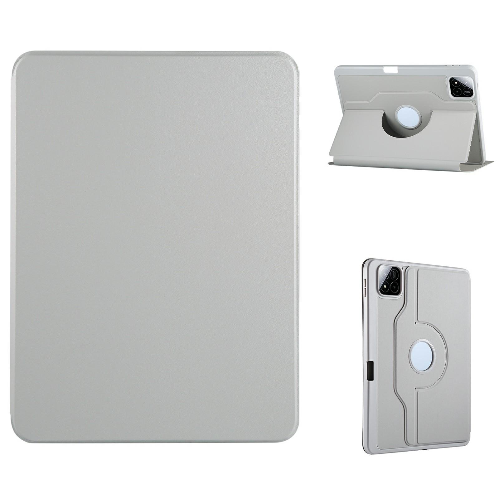 

Для Xiaomi Pad 7 Pro/Pad 7 Чехол-подставка Кожаный чехол для планшета Grey