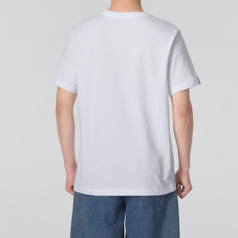 Nike Men's White Trendy Graphic Short-Sleeve T-Shirt  FV3748-100