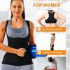 Women Sweat Waist Trainer Body Shaper Gym Fitness Yoga Slimming Vest