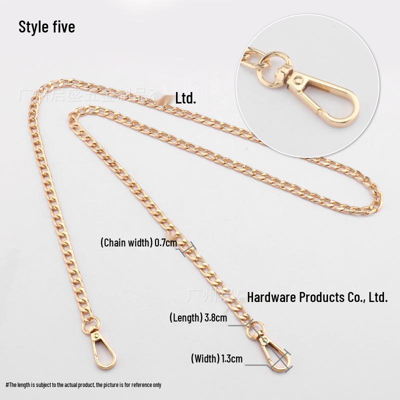 Crossbody Boutique Bag: Short Style, Single Shoulder Option, Phone Chain & Metal Strap Replacement