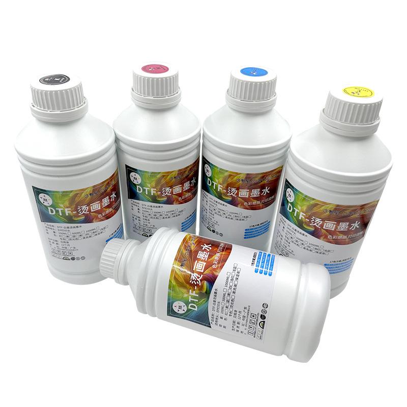 DTF Fluorescent White Offset Heat Transfer Ink for Digital PET Film Printing