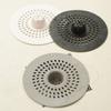 Universal Anti-blocking Hair Kitchen Sink Filter Lightweight Round Hair Filter Stain Resistant Silicone Floor Drain Mat Kitchen