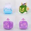 Peluche Blox Fruits Con Scatola Stampa Leopardo Scatola Viola Forma di Animale