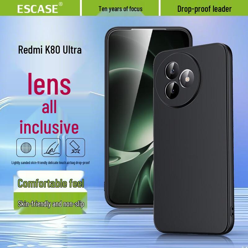 ESCASE Чехлы для телефонов Redmi и Защитные пленки для экрана