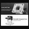 Woodworking Electric Trimmer Set Thickened Shell Compact 6 Speed Adjustable 800W 30000r/min Wood Router Tool Trim Router