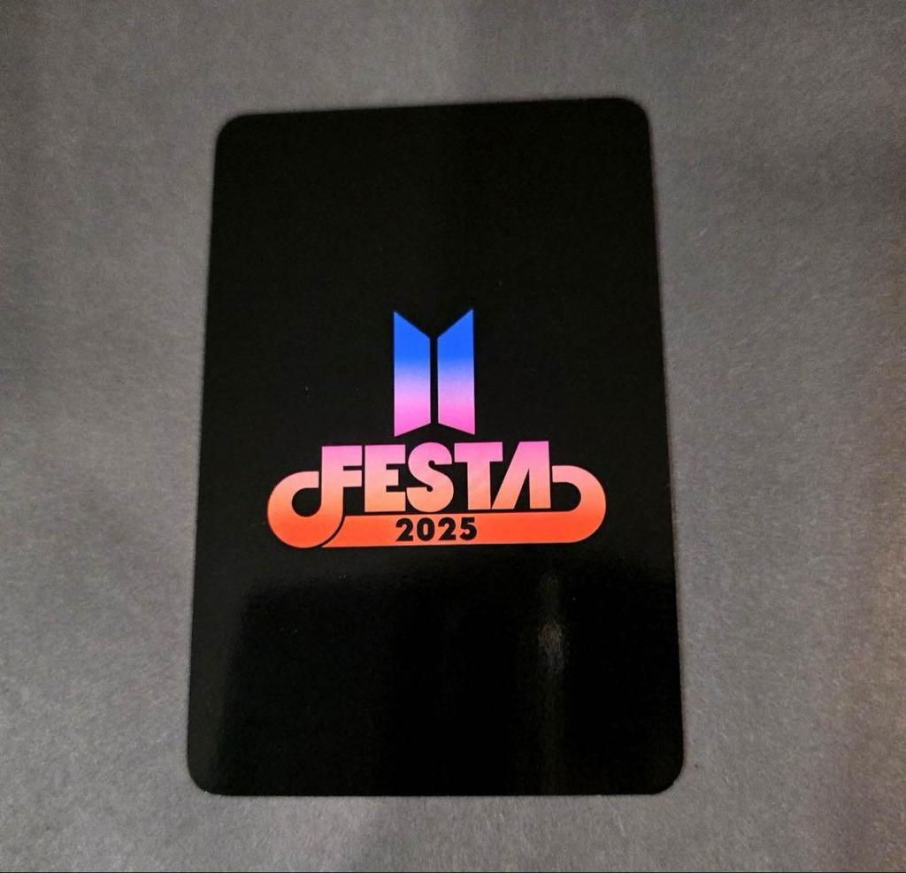 [USED] SUGA Yoongi BTS FESTA ARMY ZONE Trading Card 2025